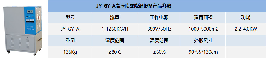 喷雾降温设备 JY-GY-A